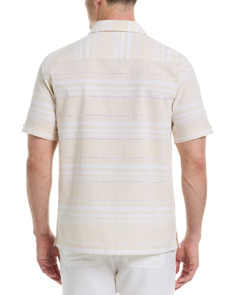 Horizontal Stripe Shirt (Whitecap Gray) 