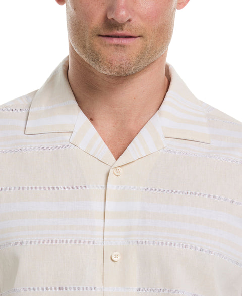 Horizontal Stripe Shirt (Whitecap Gray) 