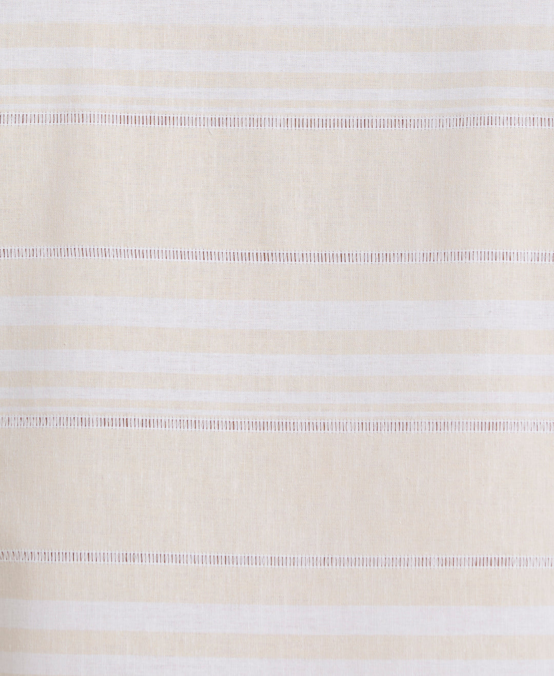 Linen Blend Horizontal Stripe Shirt (Whitecap Gray) 