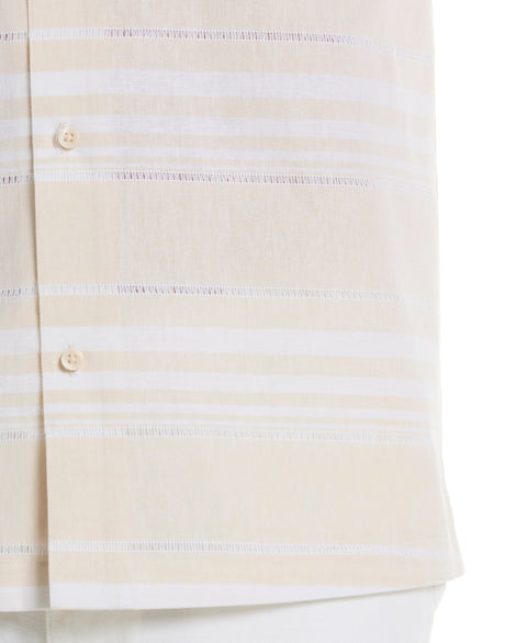 Horizontal Stripe Shirt (Whitecap Gray) 
