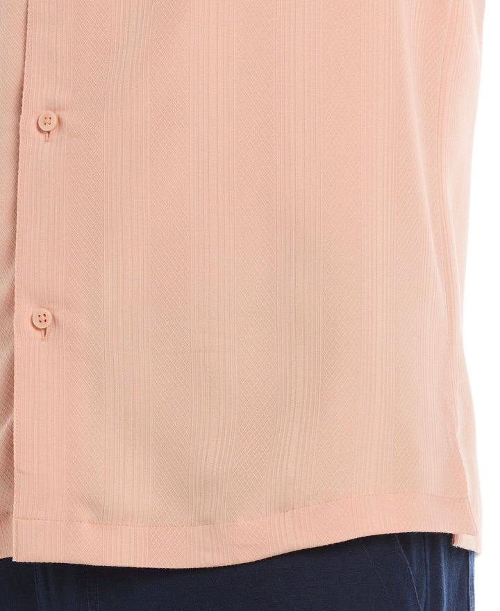 Jacquard Shirt (Dusty Coral) 