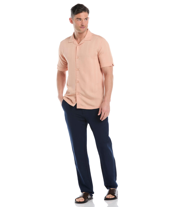 Jacquard Shirt (Dusty Coral) 