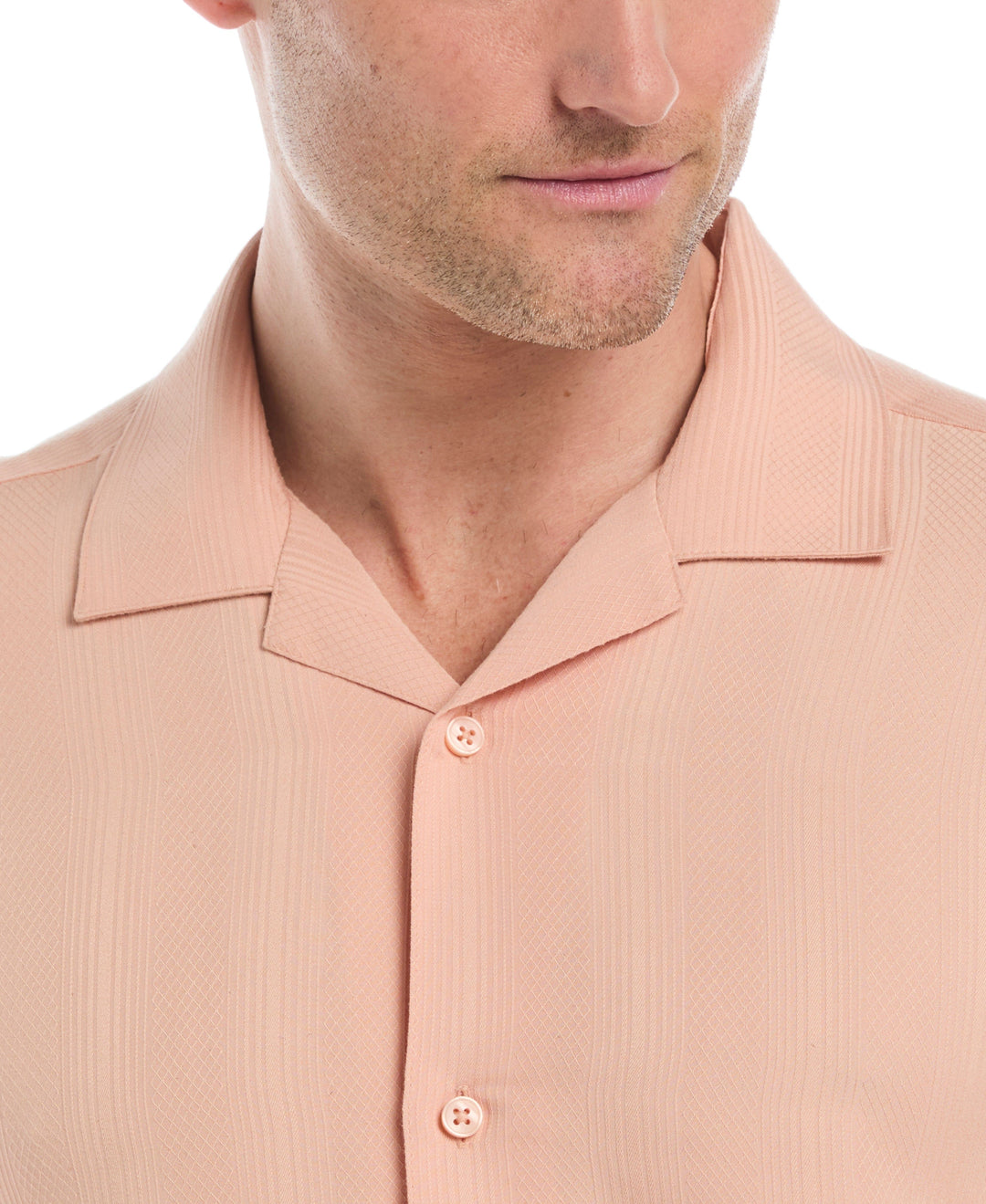 Jacquard Shirt (Dusty Coral) 