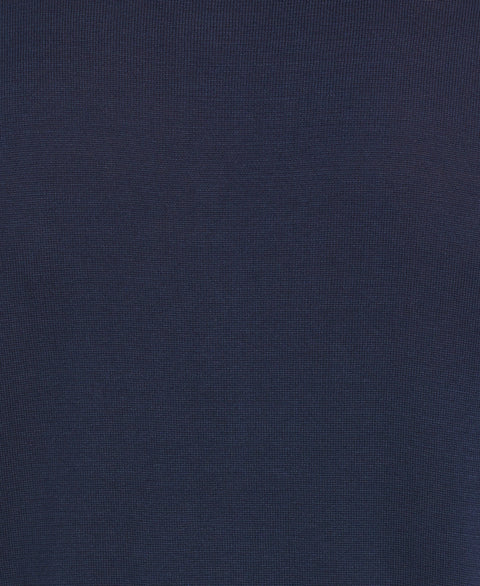 L-Shape Color Block Lightweight Sweater (Navy Iris) 