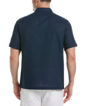 L-Shape Embroidery Shirt (Dress Blues) 