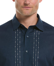 L-Shape Embroidery Shirt (Dress Blues) 