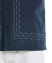L-Shape Embroidery Shirt (Dress Blues) 
