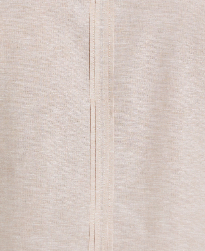 Linen Blend 4-Pocket Guayabera Shirt (Irish Cream) 