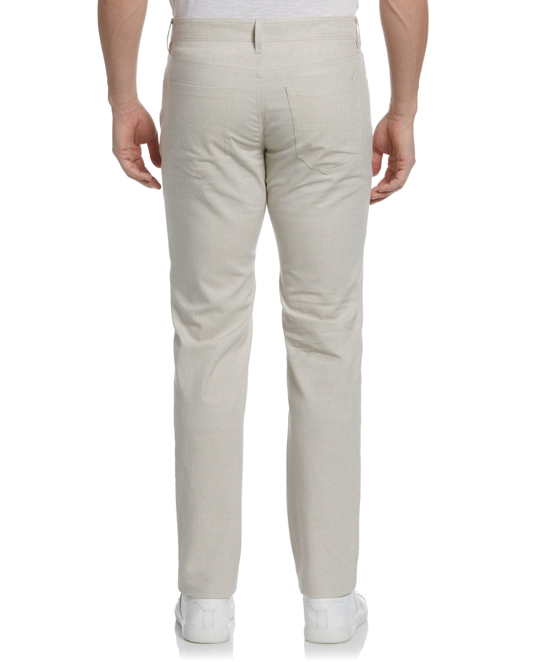 Linen Blend 5 Pocket Pant (Natural Linen) 