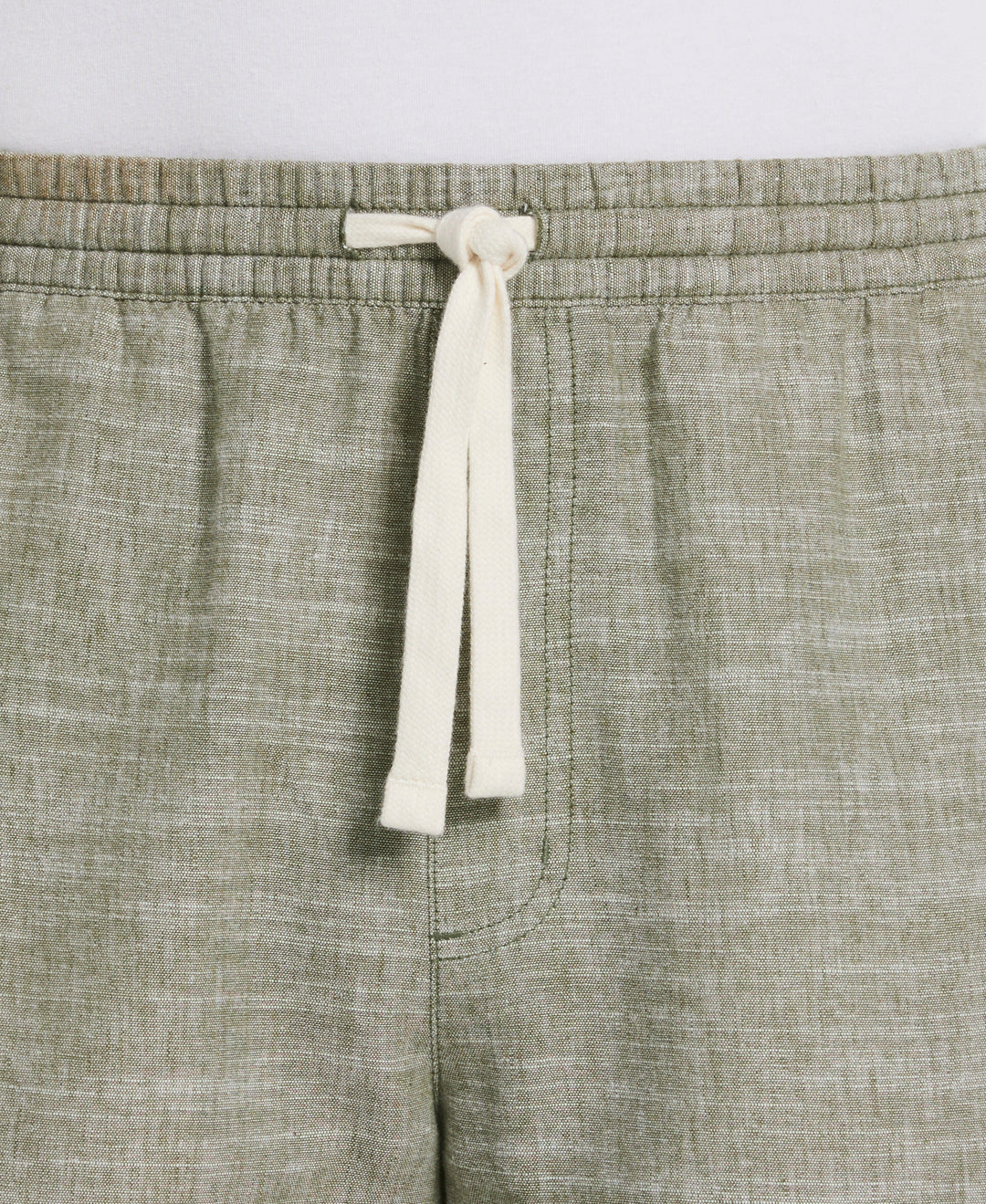 Linen Blend 7" Short (Olivine) 