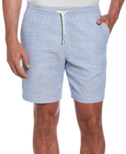 Linen Blend 8" Cross Dyed Slub Short (Ashleigh Blue) 