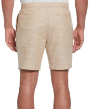 Linen Blend 8" Cross Dyed Slub Short (Incense) 