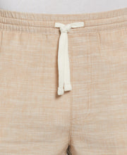 Linen Blend 8" Cross Dyed Slub Short (Incense) 