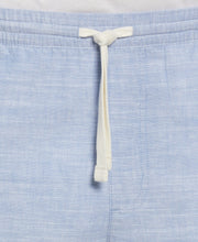 Linen Blend 8" Cross Dyed Slub Short (Ashleigh Blue) 