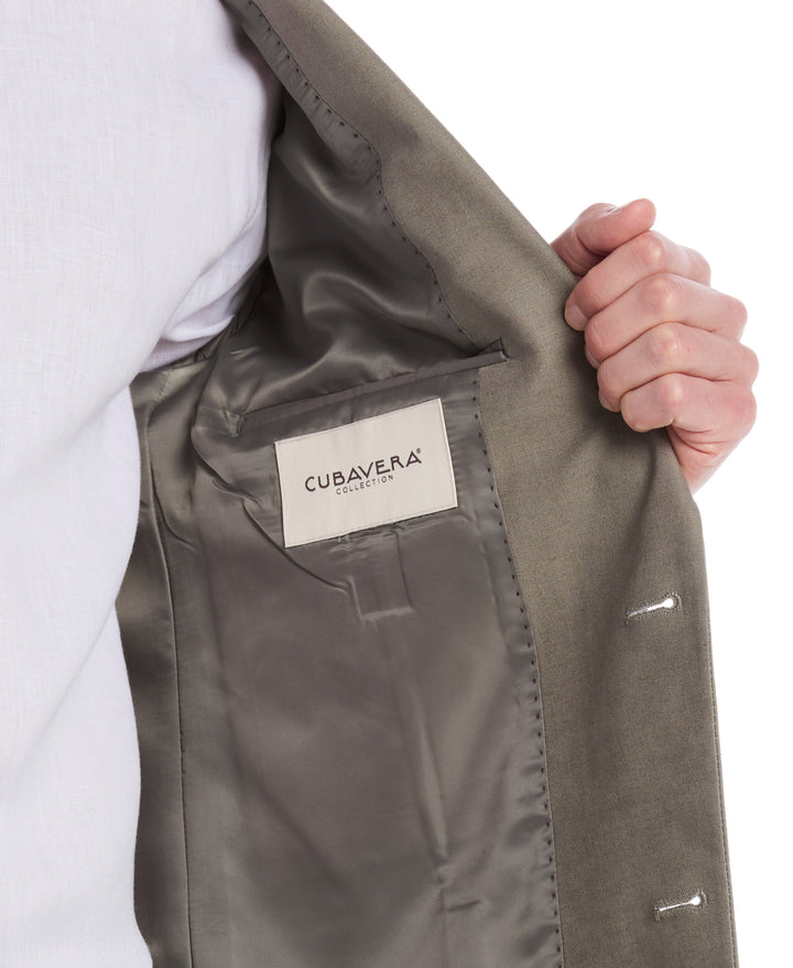 Linen Blend Burnt Olive Suit-Suit Set-Cubavera