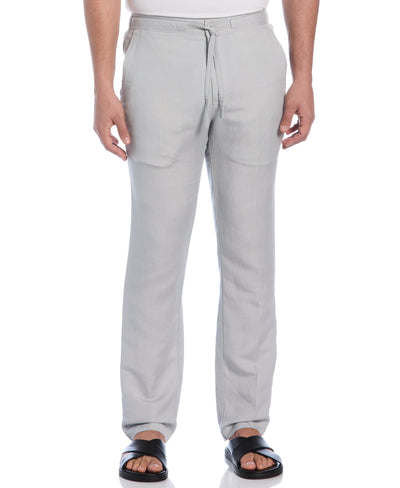 Linen Blend Core Drawstring Pant (Harbor Mist) 