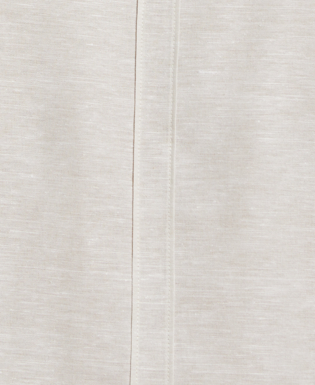 Linen Blend Guayabera Shirt (Silver Lining) 