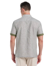 Linen Blend Cross Dye Guayabera Shirt-Guayaberas-Cubavera