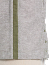 Linen Blend Cross Dye Guayabera Shirt-Guayaberas-Cubavera
