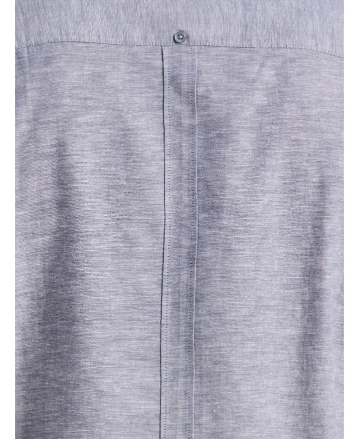 Linen Blend Cross Dye Guayabera Shirt-Guayaberas-Cubavera