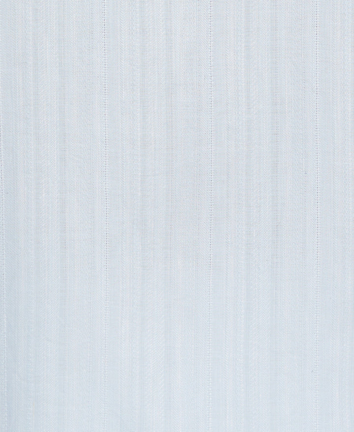 Linen Blend Dobby Stripe Print Shirt (Nantucket Breeze) 