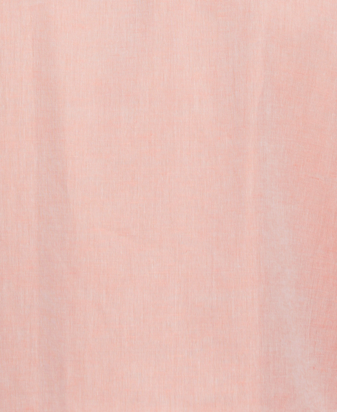 Linen Blend Embroidered Panel Guayabera Shirt (Coral) 
