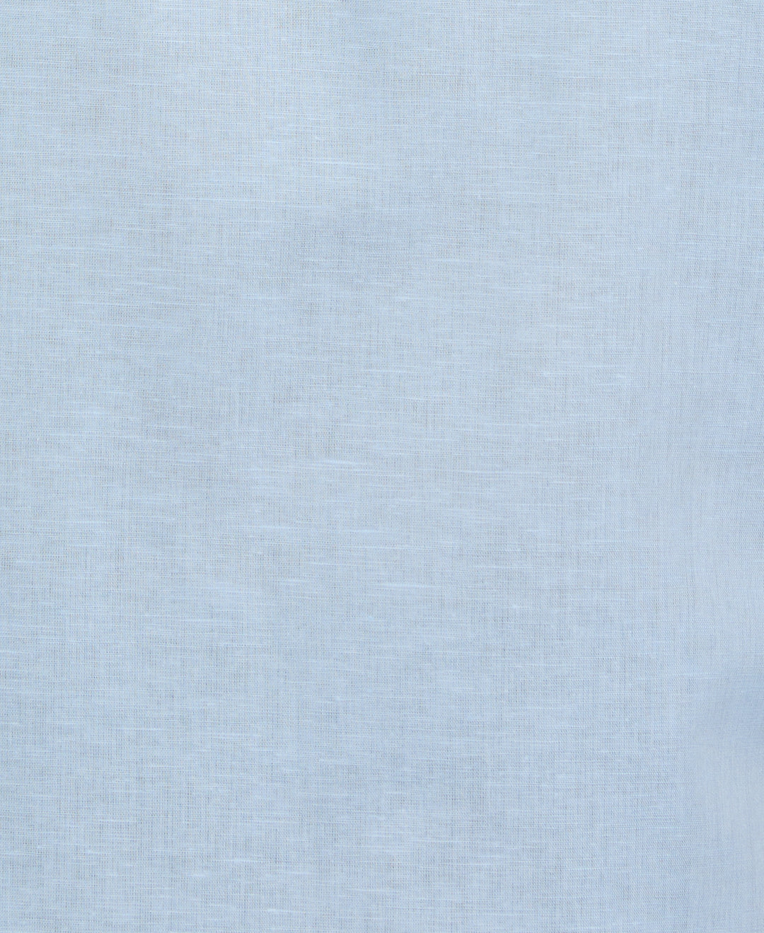 Linen Blend Embroidered Panel Shirt (Clear Sky) 