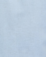 Linen Blend Embroidered Panel Shirt (Clear Sky) 