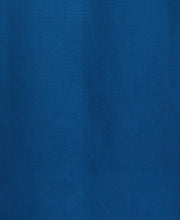 Linen Blend Embroidered Panel Shirt (Blueberry Pancake) 