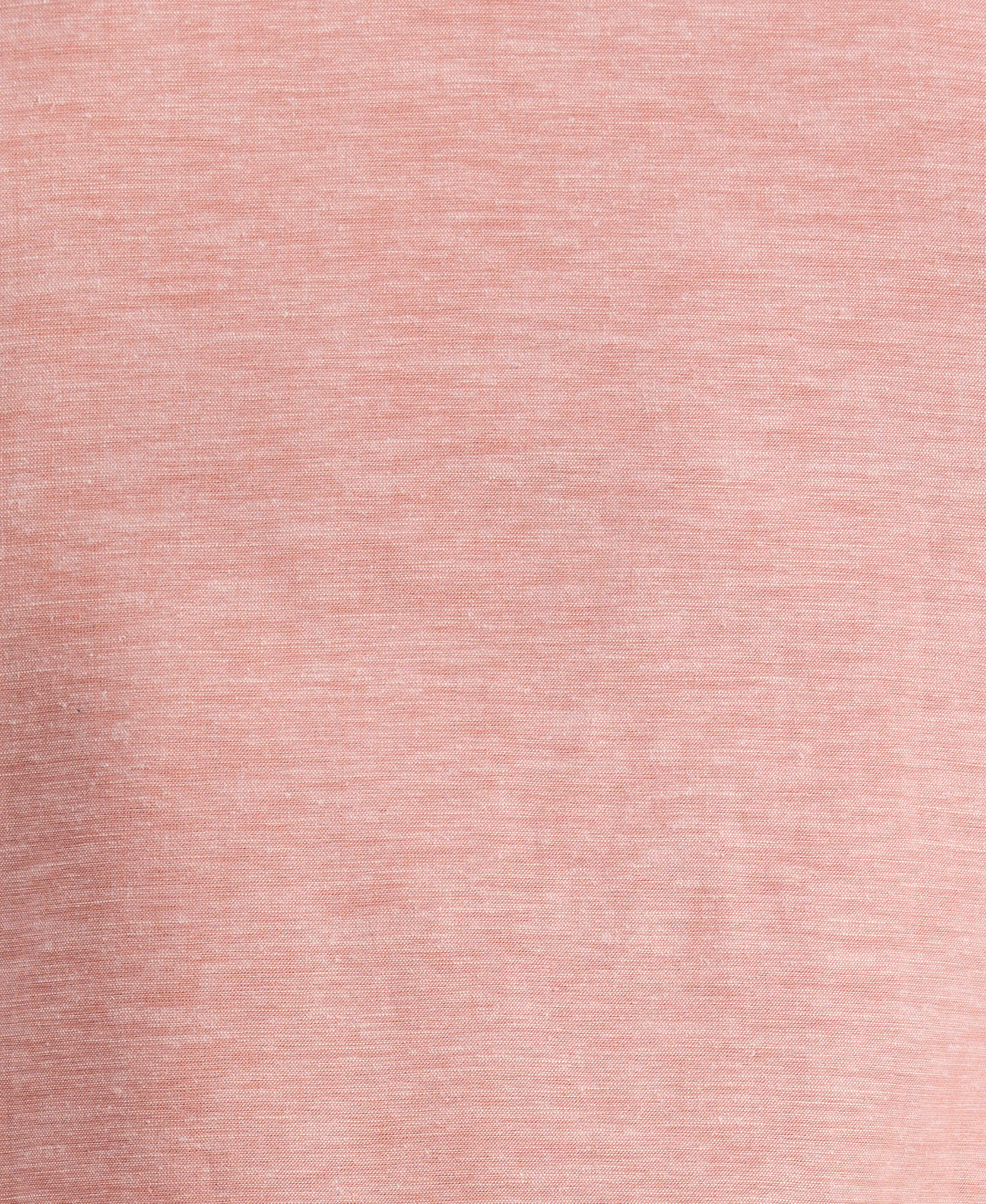Linen Blend Embroidered Tuck Shirt (Brandied Melon) 