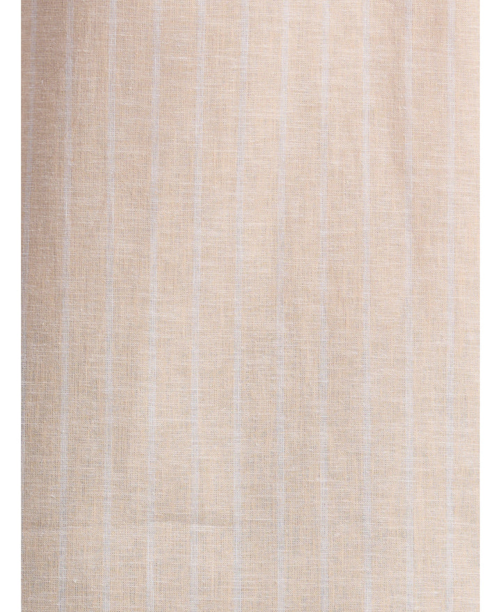 Linen Blend Engineered Stripe Shirt-Casual Shirts-Cubavera