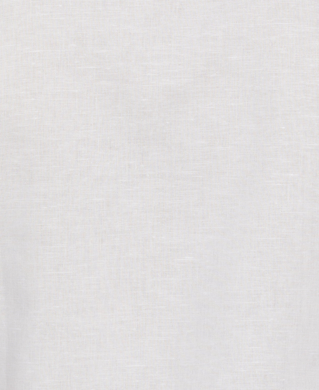 Linen Blend Flamingo Print Shirt (Brilliant White) 