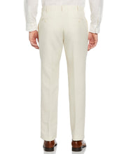 Linen Blend Flat Front Pant (Turtledove) 