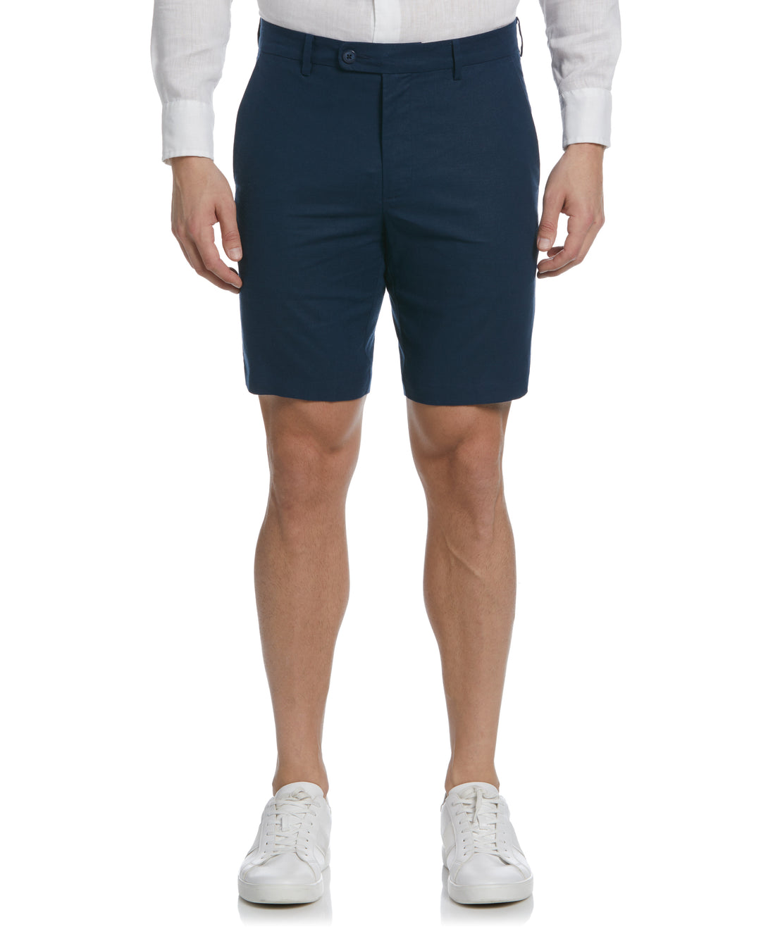 9" Linen Blend Short (Dress Blues) 