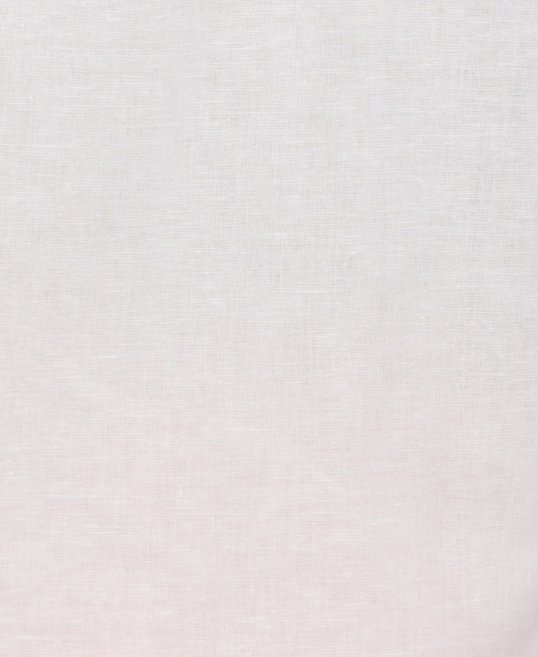 Linen Blend L-Shape Embroidered Shirt (Brilliant White) 