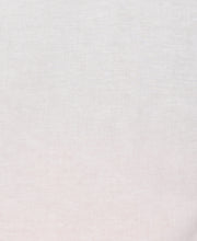 Linen Blend L-Shape Embroidered Shirt (Brilliant White) 