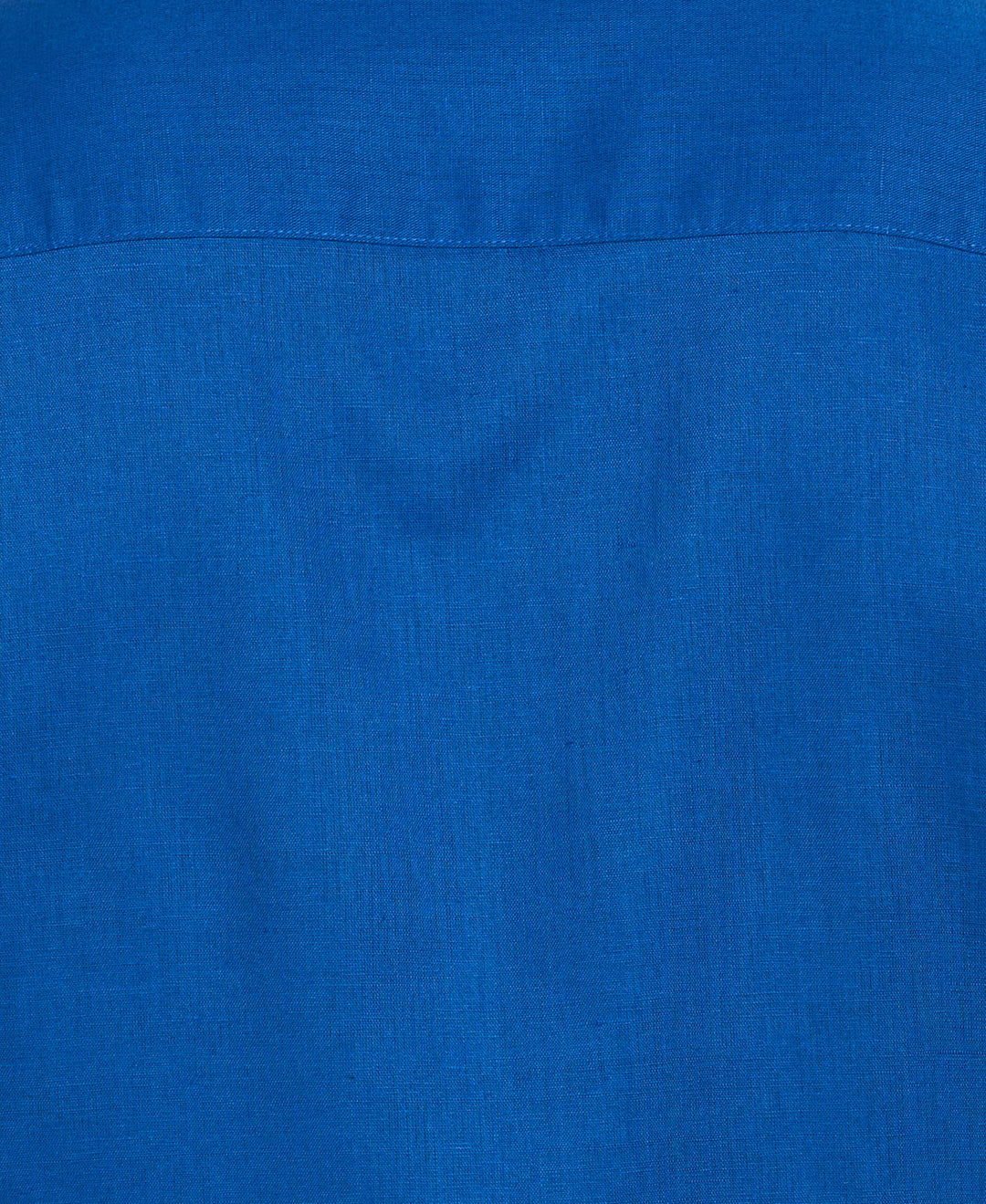 Linen Blend Guayabera Shirt (True Blue) 