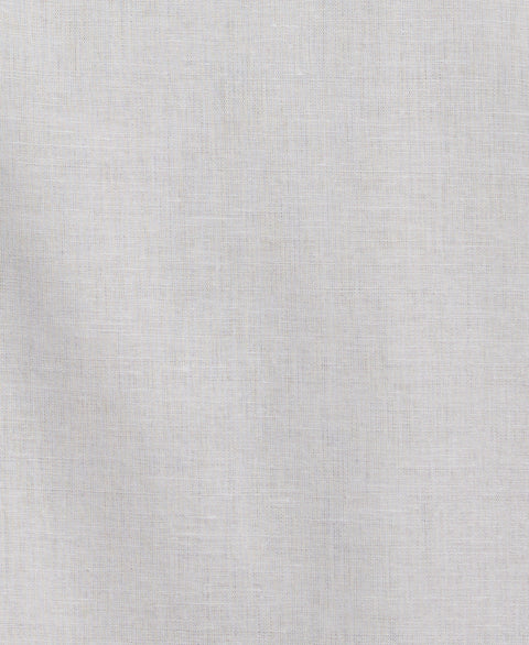 Linen Blend No Pocket Guayabera Shirt (Micro Chip) 