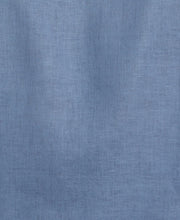 Linen Blend No Pocket Guayabera Shirt (Captains Blue) 
