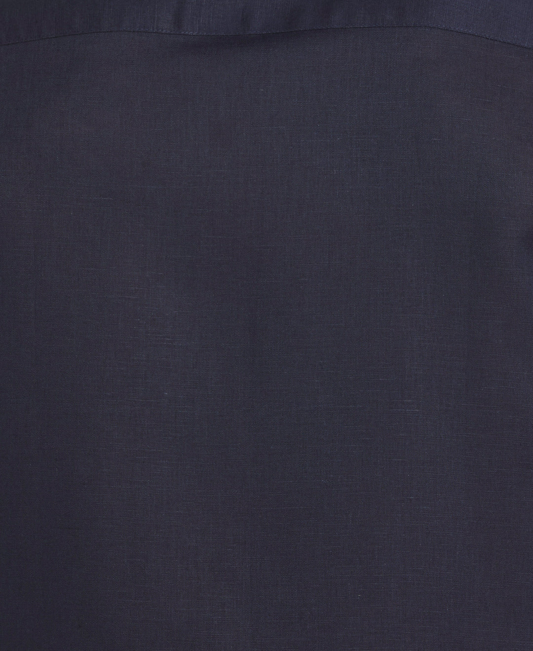 Linen Blend Guayabera Shirt (Mood Indigo) 