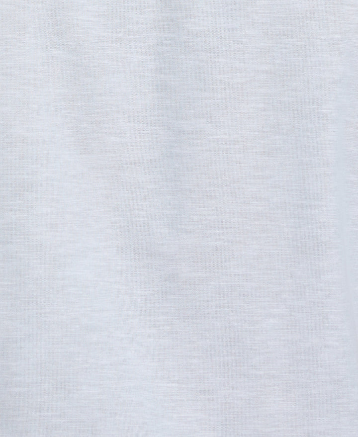 Linen Blend Tuck Panel Shirt (Dream Blue) 