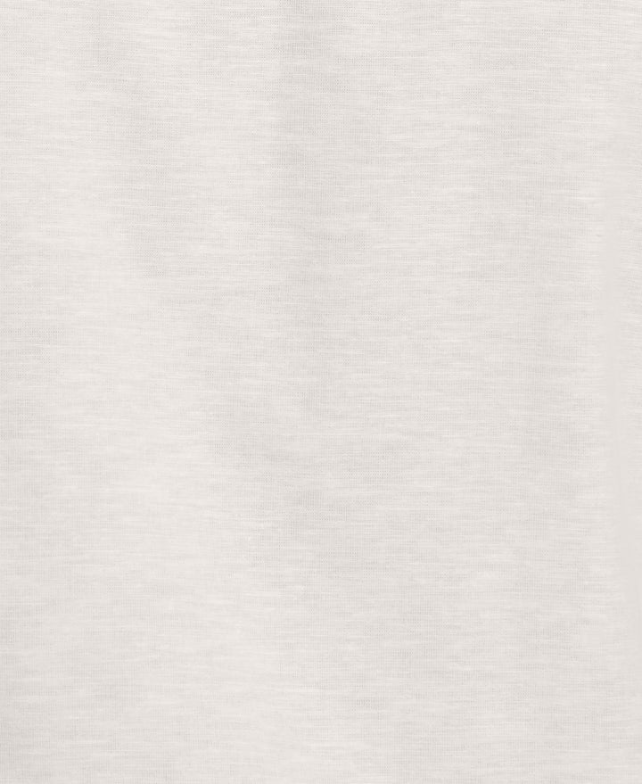 Linen Blend Tuck Panel Shirt (Egret) 