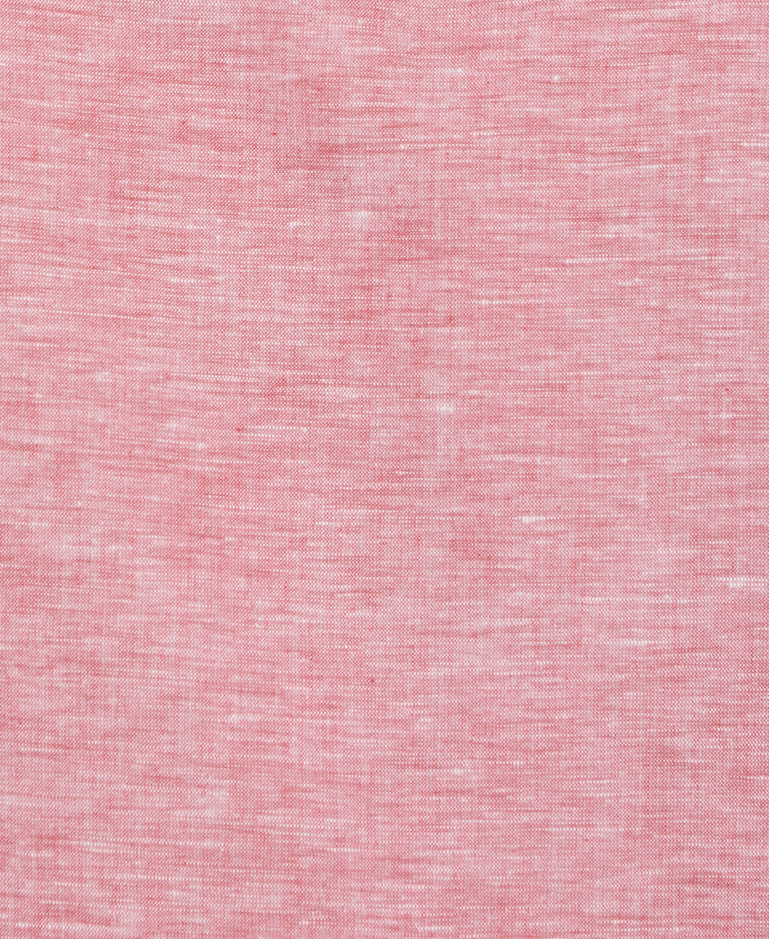 Linen Blend Panel Shirt (Tango Red) 