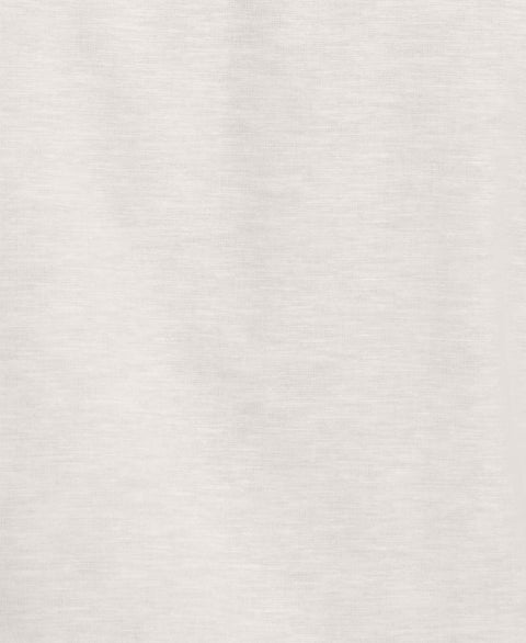 Linen Blend Panel Shirt (Egret) 