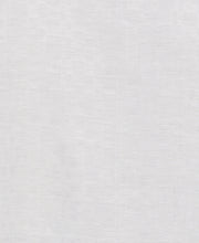 Linen Blend Plaid Dobby Shirt (Brilliant White) 