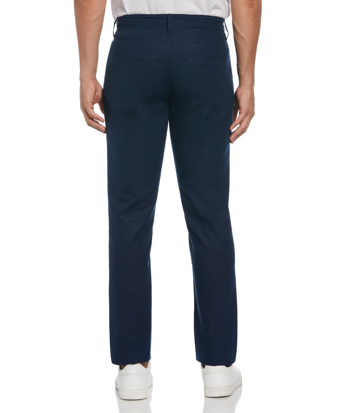 Linen-Blend Stretch 5-Pocket Pant (Dress Blues) 