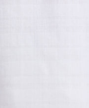 Linen Blend Tropical Print Shirt (Brilliant White) 