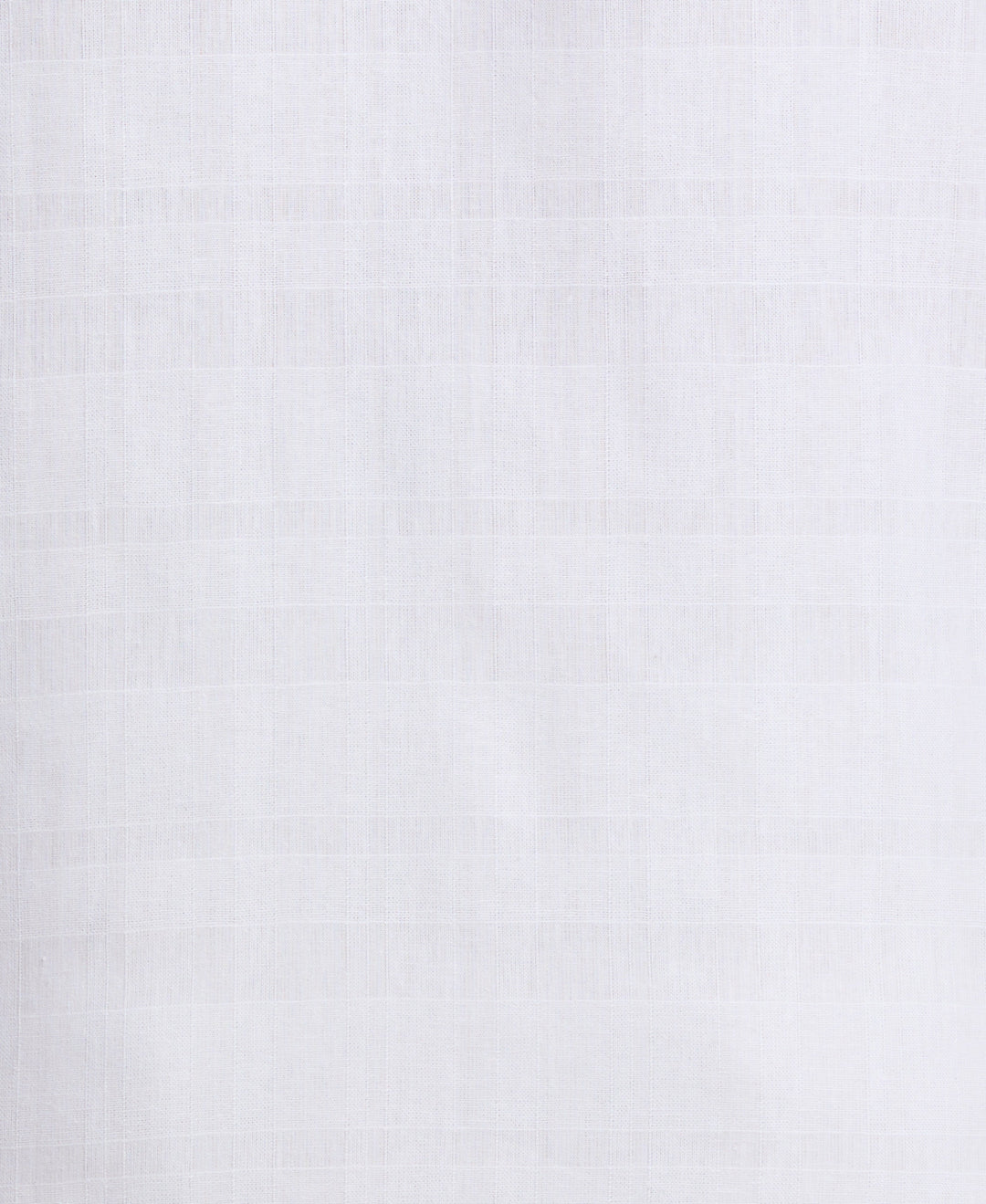 Linen Blend Tropical Print Shirt (Brilliant White) 