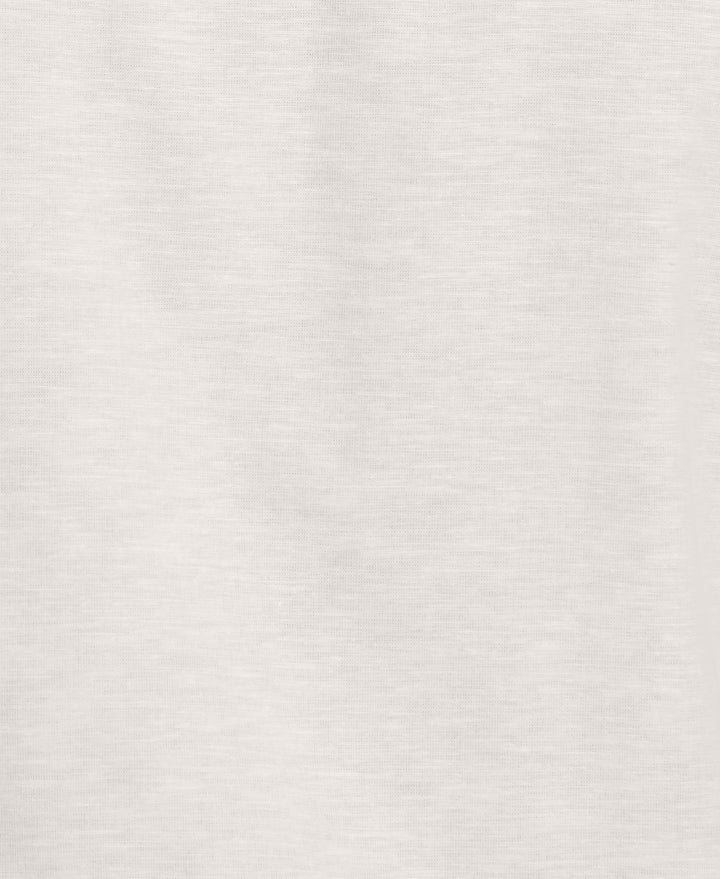 Linen Blend Tuck Panel Shirt (Egret) 