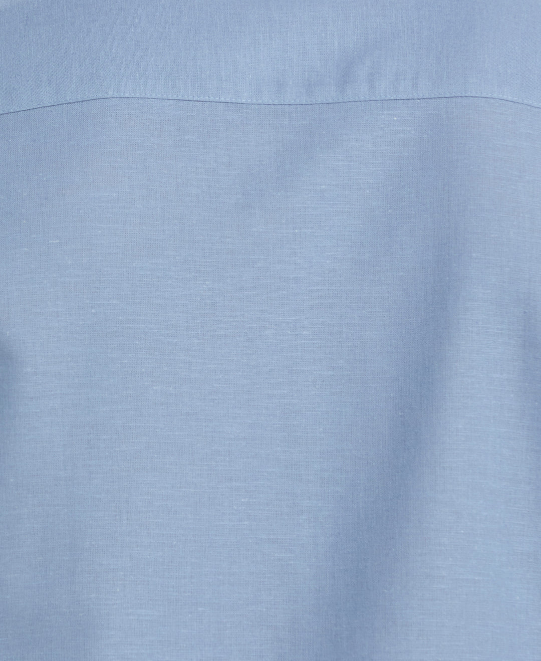 Linen Blend Yarn Dye Panel Shirt (Windward Blue) 